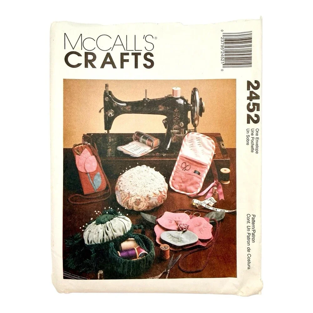 Vintage 1999 McCalls Crafts Sewing Pattern Sewing Accessories One-Size #2452
